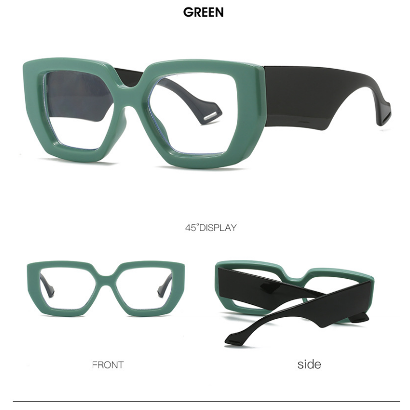 Wholesale Irregular Polygon Glasses Frame
